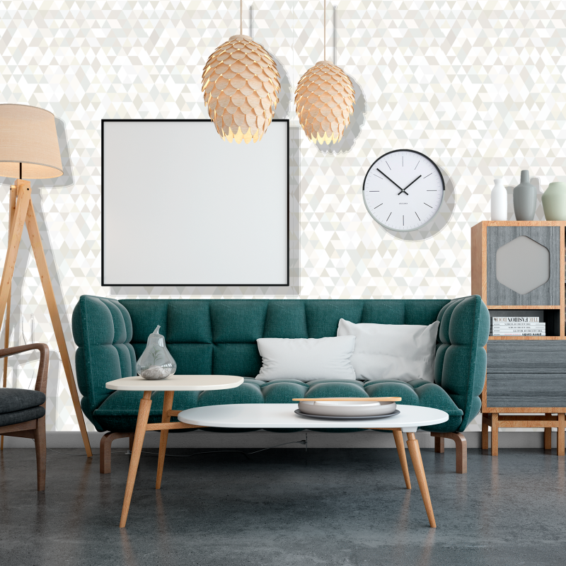 copy of Geometric Triangles Wallpaper