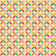 Carta da Parati Geometrica Multicolore