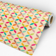 Papier Peint Géométrique Multicolore