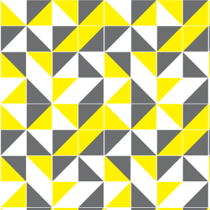 Yellow and Gray Geometric...
