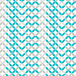 Blue and Grey Geometric Wallpaper