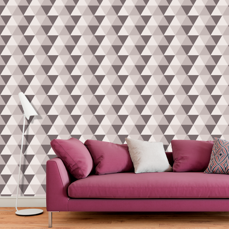 Papier Peint Géométrique Triangles