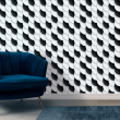 Realistic 3D Geometric Wallpaper