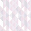 Papel Pintado Geométrico Triángulos Rosas