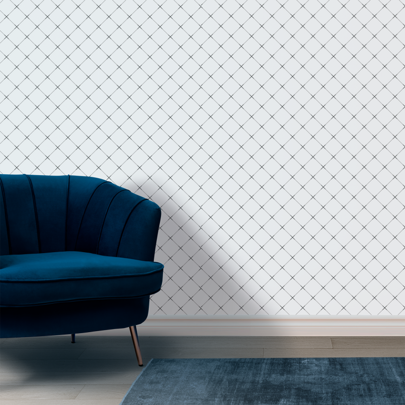 Geometric Diamond Wallpaper