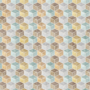 Geometric Cubes Wallpaper