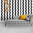 B&W Geometric Wallpaper