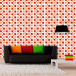 Red Geometric Wallpaper
