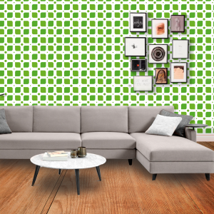 Green Geometric Wallpaper