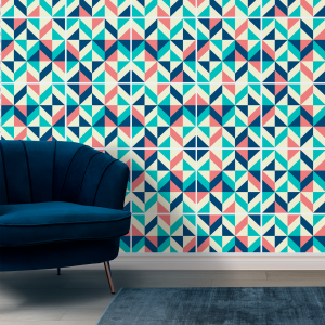Papel Pintado Geométrico...