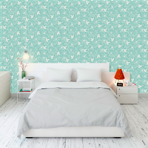 Papel Pintado Floral...