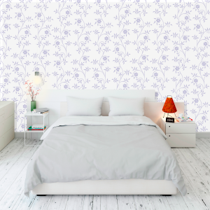 Minimalist Lilac Floral...