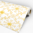 Papier Peint Floral Victorien Jaune