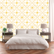 Papier Peint Floral Victorien Jaune