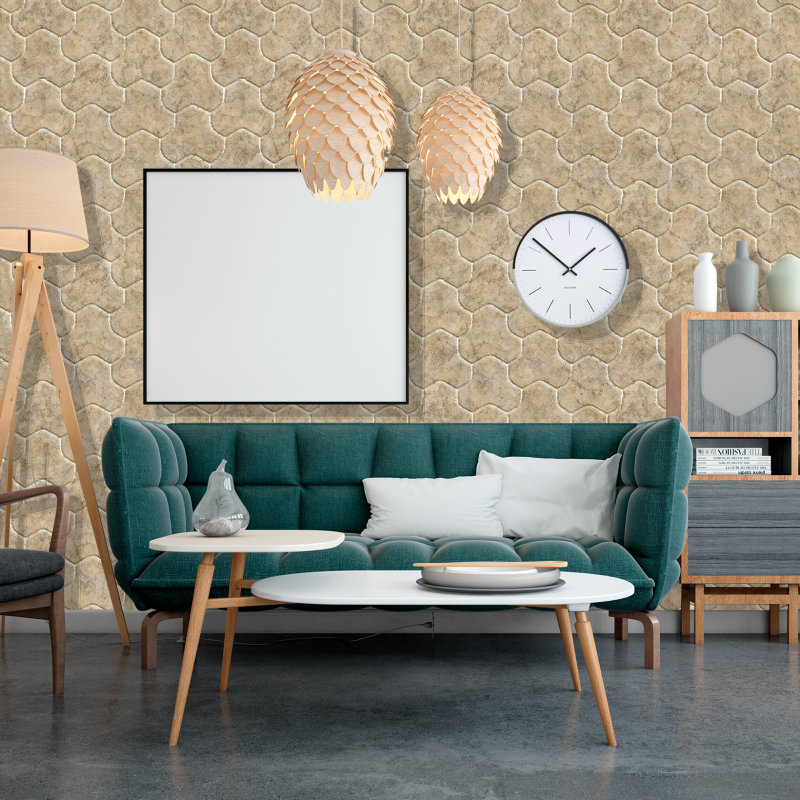 Geometric Stone Wallpaper