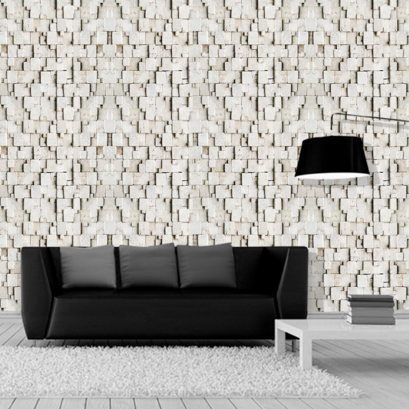Light Crushed Stone Wallpaper