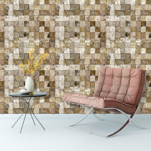 Wallpaper Piedra en cuadros...