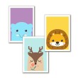 Decorative Foil Charming Animals