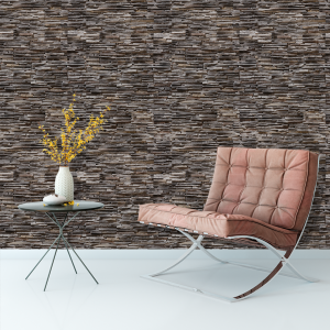 Dark Rough Stone Wallpaper