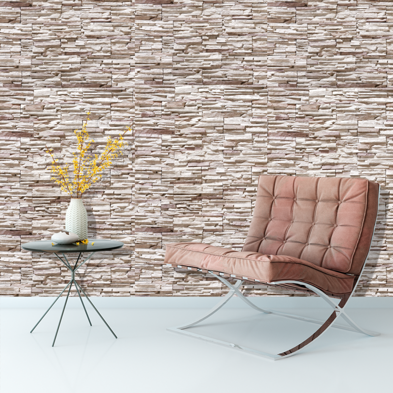 Light Crushed Stone Wallpaper