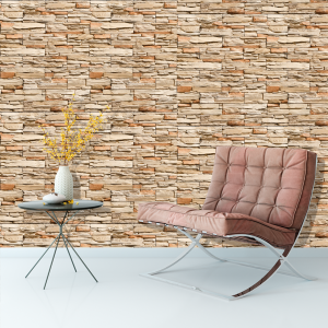 Light Crushed Stone Wallpaper