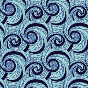 Blue Wave Texture Wallpaper