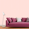Victorian Abstract Pink Wallpaper