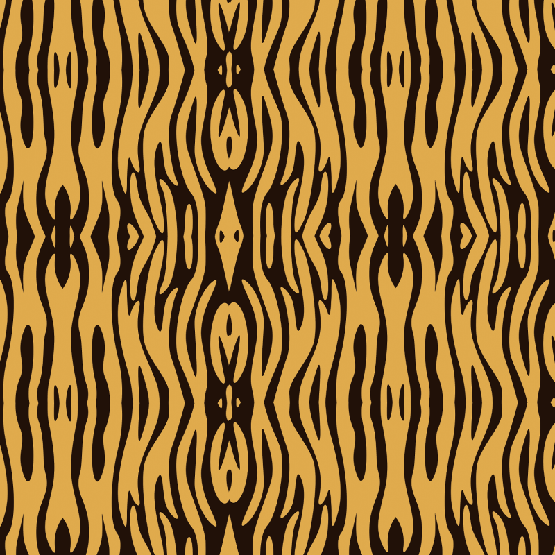Papel Pintado Textura Animal Amarillo