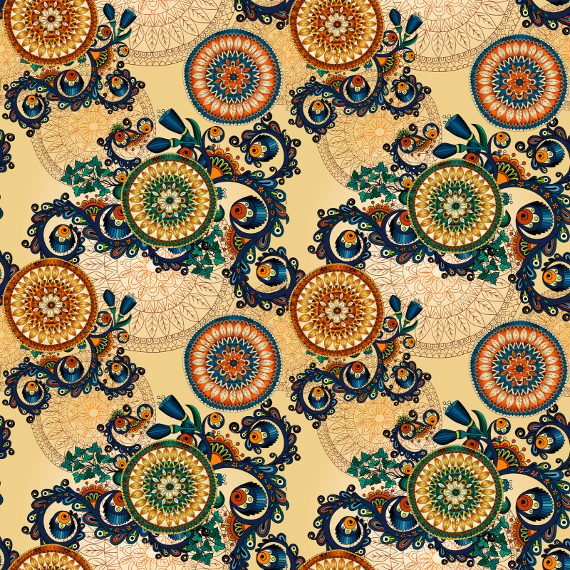 Victorian Art Nouveau Wallpaper