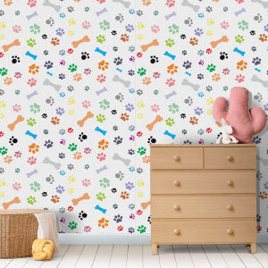 Animal Pawprints Wallpaper...