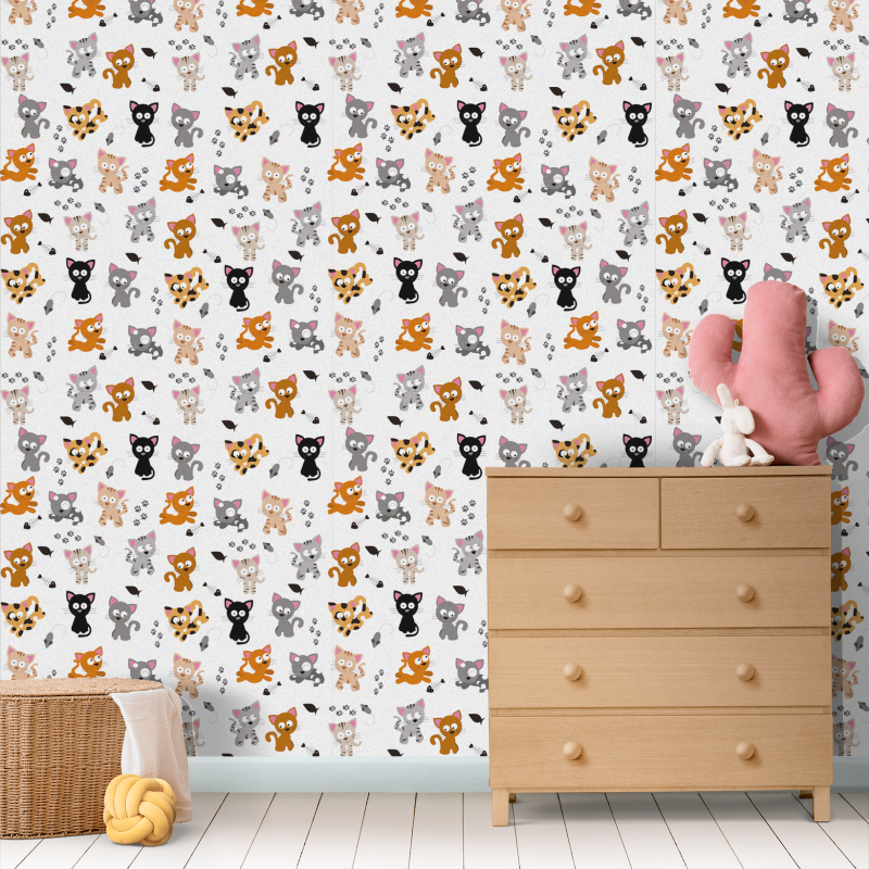 Tierische Katzen Tapete