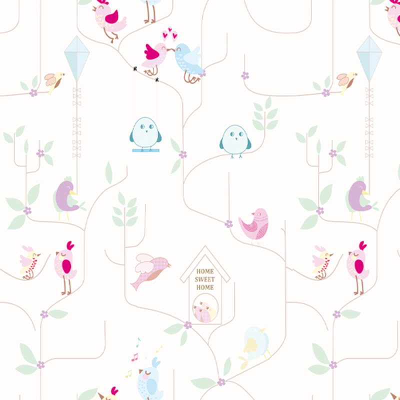Animal Birds Wallpaper White Background