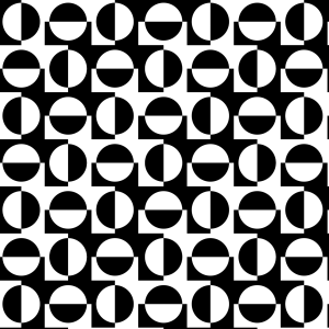 Geometric B&W Wallpaper