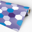 Geometric Honeycomb Wallpaper