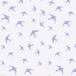 Papel Pintado Animal Albatros Azul