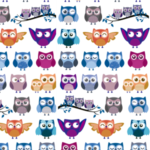 Colorful Owl Animal Wallpaper