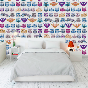 Colorful Owl Animal Wallpaper