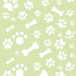 Pastel Green Animal Wallpaper