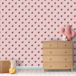 Animal Wallpaper Pink Beetles