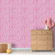 Geometric Wallpaper Pink Background