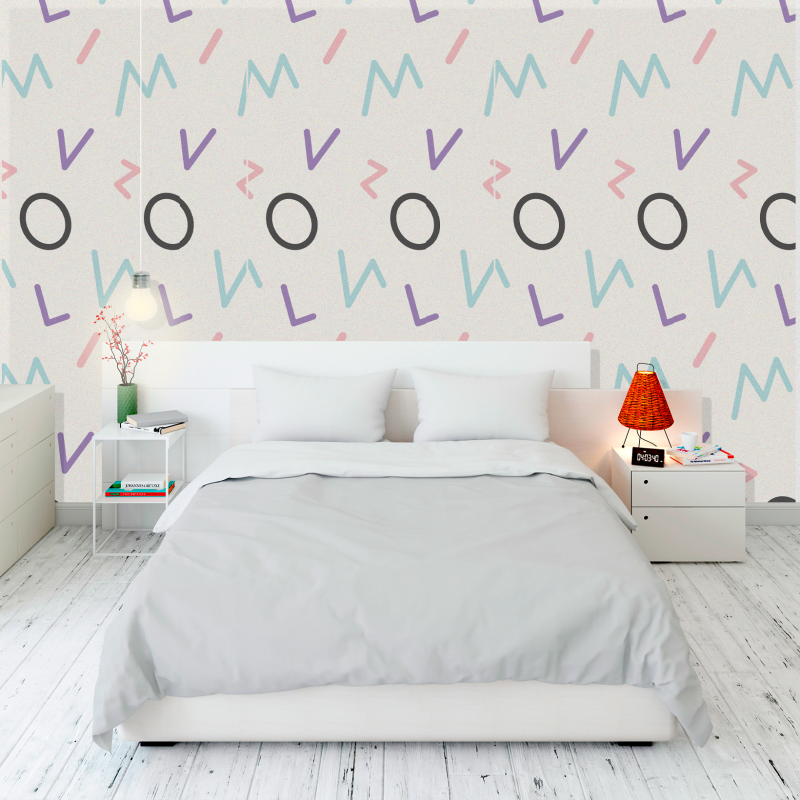 Youthful Wallpaper Colorful Party