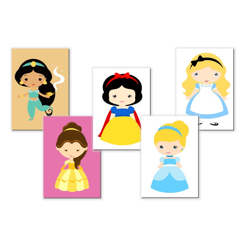 Disney Princesses Decorative Stickers
