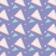 Youthful Geometric Lilac Wallpaper