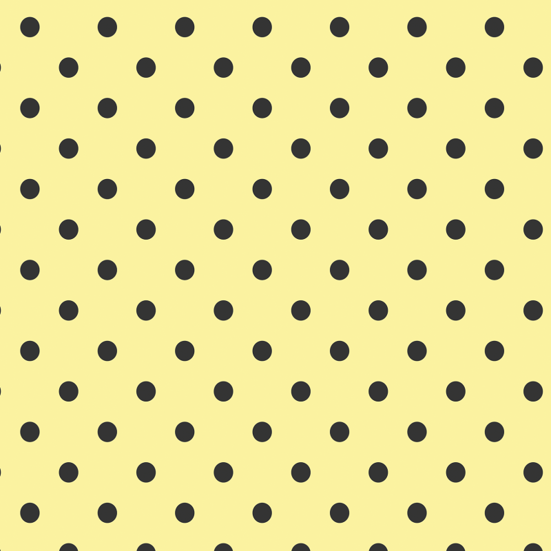 Geometrische Tapete Punkte Gelber Hintergrund