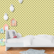 Geometric Wallpaper Dots Yellow Background