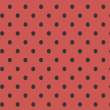 Papel Pintado Geométrico Punto Rojo