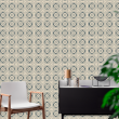 Geometric Luxury Cream Wallpaper