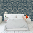 Geometric Luxury Blue Wallpaper