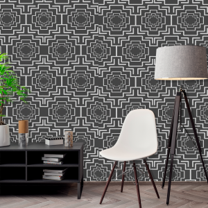 Papel Pintado Geométrico...