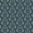 Blaue Geometrische Tapete